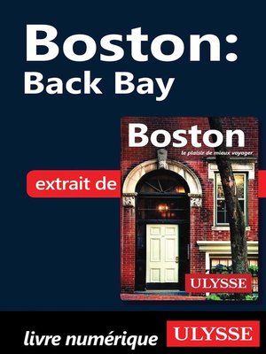 cover image of Boston--Back Bay